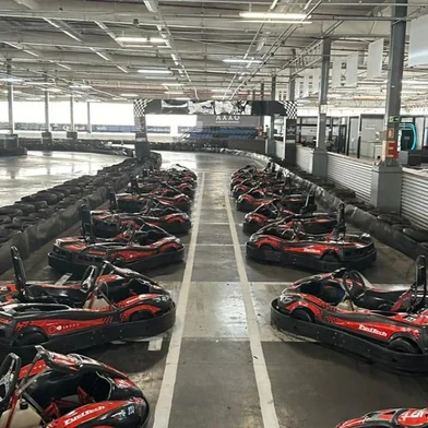 Campeonato de kart em Porto Alegre
