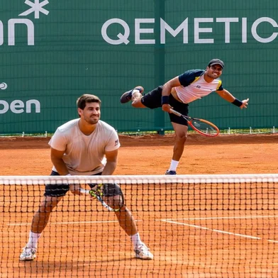 Orlando Luz, Marcelo Zormann, tênis