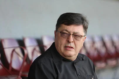 CAXIAS DO SUL, RS, BRASIL, 18/03/2025. Especial 90 Anos SER Caxias. Entrevista com presidente Roberto de Vargas. (Porthus Junior/Agência RBS)<!-- NICAID(15998968) -->