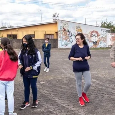 Atuação da Patrulha Escolar da Brigada Militar foi retomada em 2022<!-- NICAID(15118270) -->