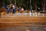 Parque Saint Hilaire passa por obras; centro de eventos e ginásio de esportes estão sendo construídos em Viamão