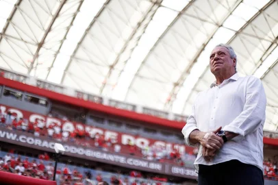 PORTO ALEGRE, RS, BRASIL, 07-12-2025: Internacional vs RB Bragantino, no Beira-Rio, pelo Brasileirão Série A 2025. Foto: Duda Fortes/Agência RBS<!-- NICAID(16181943) -->