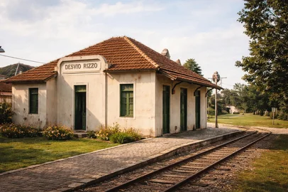Render do projeto de revitalização da Estação Ferroviária do Desvio Rizzo<!-- NICAID(16241283) -->
