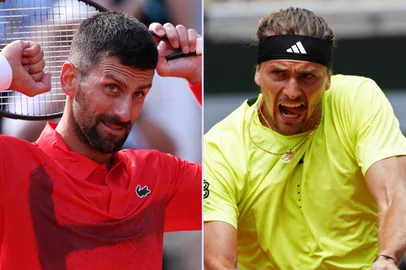 Novak Djokovic x Alexander Zverev<!-- NICAID(16051075) -->