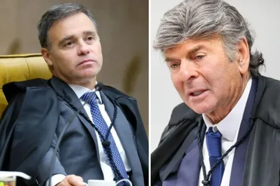 Montagem sobre fotos de Gustavo Moreno / STF / Divulgação image