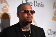 (FILES) In this file photo taken on February 7, 2015 US rapper Chris Brown attends the Pre-GRAMMY Gala at The Beverly Hilton Hotel in Beverly Hills, California. - US rapper Chris Brown is detained in Paris after a rape claim, security sources told on January 22, 2019. (Photo by Jason Merritt / GETTY IMAGES NORTH AMERICA / AFP)<!-- NICAID(13925743) -->