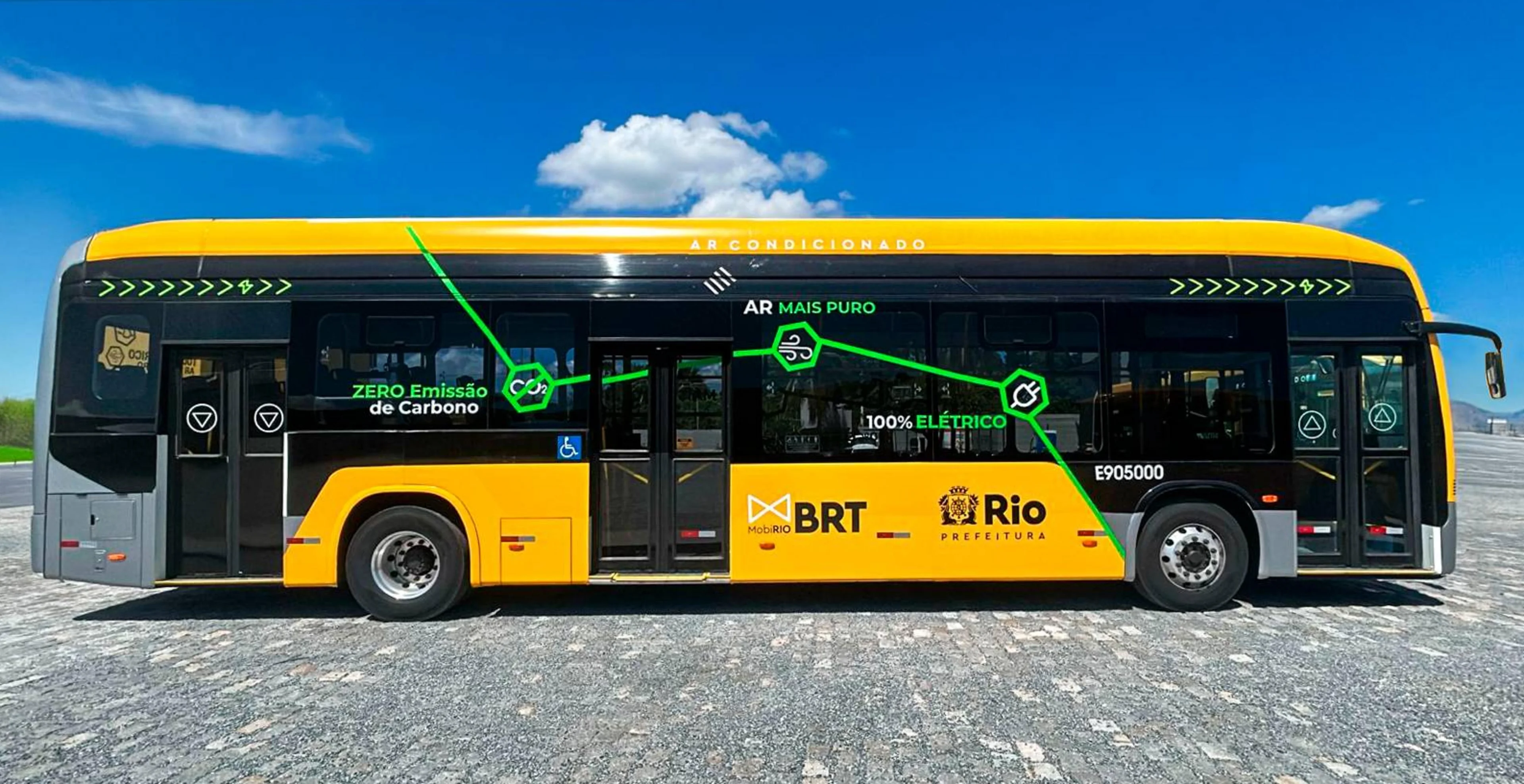 Marcopolo testa ônibus elétrico em linhas do transporte coletivo do Rio ...