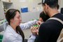 CAXIAS DO SUL, RS, BRASIL, 13/04/2024. Todas as UBSs de Caxias do Sul abriram no sábado (13) para a Campanha Nacional de Vacinação, o Dia D da Vacinação. UBS Cinquentenário registrou movimento tranquilo. (Neimar De Cesero/Agência RBS)<!-- NICAID(15734419) -->