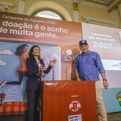 PORTO ALEGRE, RS, BRASIL - 28/05/2025 - Prefeitura de Porto Alegre lança Campanha do Agasalho 2025<!-- NICAID(16047590) -->