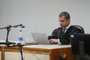 CAXIAS DO SUL, RS, BRASIL, 02/05/2023. Sessão de julgamento de William Fernando Ceconi, pelo Juiz Thiago Dias da Cunha (em destaque na foto). (Bruno Todeschini/Agência RBS)Indexador: ANTONIO VALIENTE / AGENCIA RBS<!-- NICAID(15417574) -->