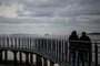 Porto Alegre, RS, Brasil, 09/10/2022 - Clima. Frente fria chega em Porto Alegre e domingo é de céu com nuvens escuras e temperaturas baixas - Foto: Jonathan Heckler/Agência RBS<!-- NICAID(15230798) -->