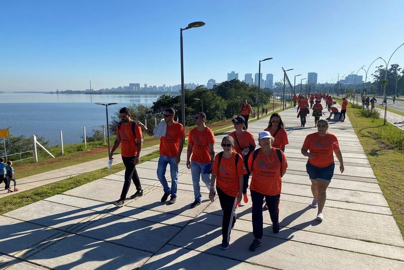 Caminho de Porto Alegre, uma iniciativa da Associação dos Amigos do Caminho de Santiago de Compostela do RS com o apoio da Prefeitura Municipal de Porto Alegre, através da Secretaria de Mobilidade Urbana.<!-- NICAID(15722689) -->