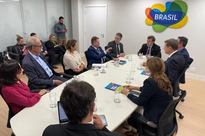 Reunião entre InvestRS e Embratur em Brasília para assinatura de protocolo de intenções sobre investimentos no setor turístico do RS<!-- NICAID(16110354) -->