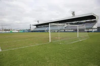 VACARIA, RS, BRASIL, 09/06/2025. Treino do Glória de Vacaria no estádio Altos da Glória, em Vacaaria. O Glória está disputando o Campeonato Gaúcho Série A2. Fotos gerais do estádio Altos da Glória. (Porthus Junior/Agência RBS)<!-- NICAID(16056375) -->