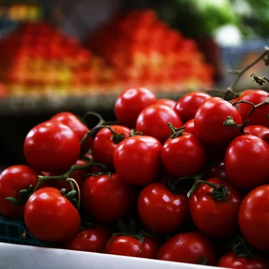 PORTO ALEGRE, RS, BRASIL, 08-10-2020: Alta do preço do tomate reflete na cesta básica e no balcão das fruteiras (FOTO FÉLIX ZUCCO/AGÊNCIA RBS, Editoria de Geral).<!-- NICAID(14612189) -->