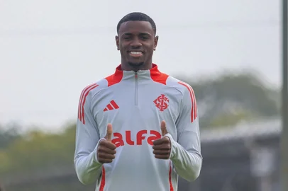 Ricardo Mathias em treino do Inter<!-- NICAID(16062185) -->