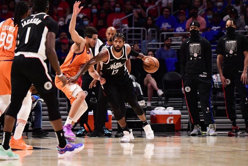 Paul George, Los Angeles Clippers x Phoenix Suns, NBA