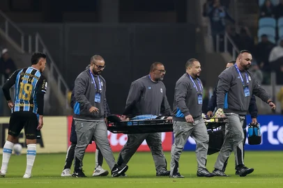 Duda Fortes / Agencia RBS PORTO ALEGRE, RS, BRASIL, 10-05-2026: Grêmio vs Flamengo pelo campeonato Brasileiro Série A 2026, na Arena. Fotos: Duda Fortes/Agencia RBS<!-- NICAID(16282312) -->