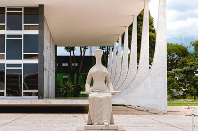 Prédio do Supremo Tribunal Federal (STF), em Brasília<!-- NICAID(15440356) -->