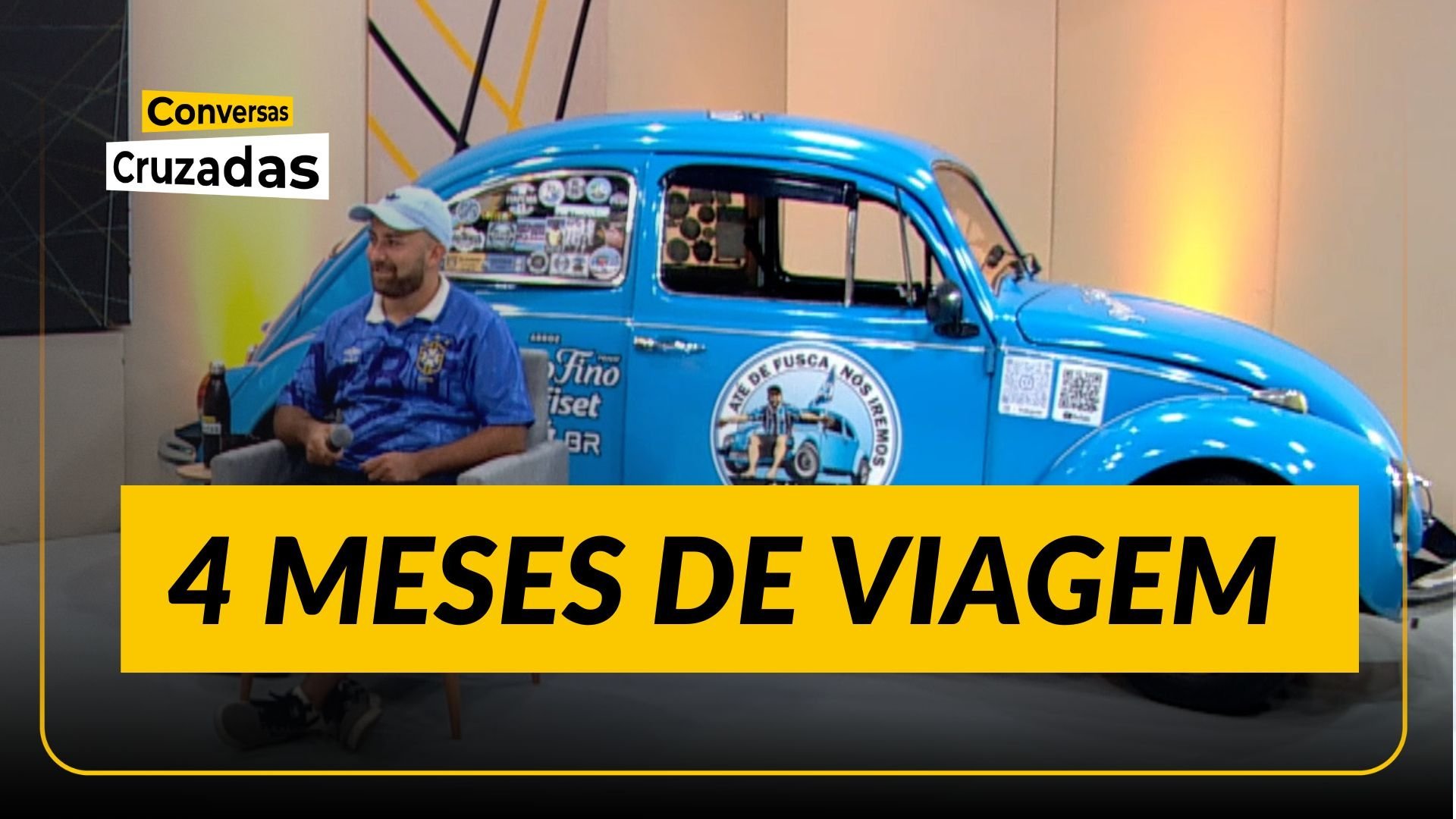Como um FUSCA 72 vai chegar at&eacute; a COPA DO MUNDO nos EUA?