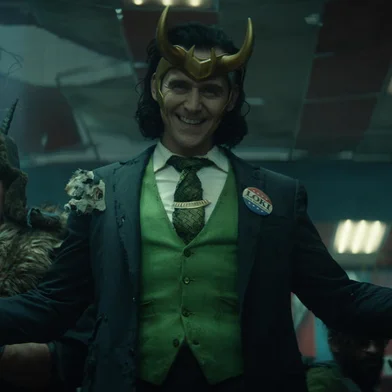 Loki (Tom Hiddleston) in Marvel Studios' LOKI exclusively on Disney+. Photo courtesy of Marvel Studios. Marvel Studios 2020. All Rights Reserved.<!-- NICAID(14780504) -->