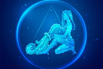 Signo de Aquário. Fonte: 415803619<!-- NICAID(15790584) -->