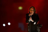 (FILES) British singer Ozzy Osbourne performs during the closing ceremony for the Commonwealth Games at the Alexander Stadium in Birmingham, central England, on August 8, 2022. Ozzy Osbourne, the frontman of heavy metal group Black Sabbath, died on July 22, 2025 at the age of 76, his family announced in a statement. "He was with his family and surrounded by love. We ask everyone to respect our family privacy at this time," the statement added. (Photo by Andy Buchanan / AFP)Editoria: SOILocal: BirminghamIndexador: ANDY BUCHANANSecao: musicFonte: AFPFotógrafo: STR<!-- NICAID(16085576) -->