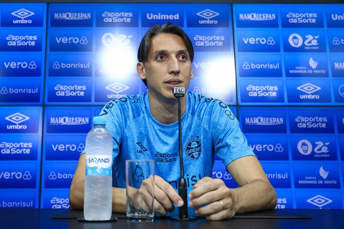 LUCAS UEBEL / GREMIO FBPA/Divulgação LUCAS UEBEL / GREMIO FBPA/Divulgação