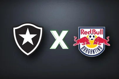 botafogo, bragantino, escudos