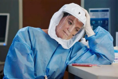 Grey's Anatomy: Meredith Grey (Ellen Pompeo) na 17ª temporada<!-- NICAID(14709628) -->