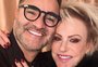 Ana Maria Braga se casa com o jornalista Fábio Arruda em São Paulo