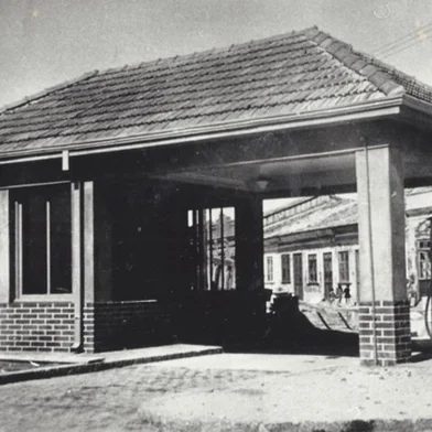 Primeiro posto Ipiranga, em Rio Grande, inaugurado em 1938<!-- NICAID(15450168) -->