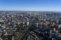 Porto Alegre, RS, Brasil - Com a passagem da enchente, o número de taludes que despencou no arroio Dilúvio, aumentou. Na foto Arroio Dilúvio visto de cima.<!-- NICAID(15802477) -->