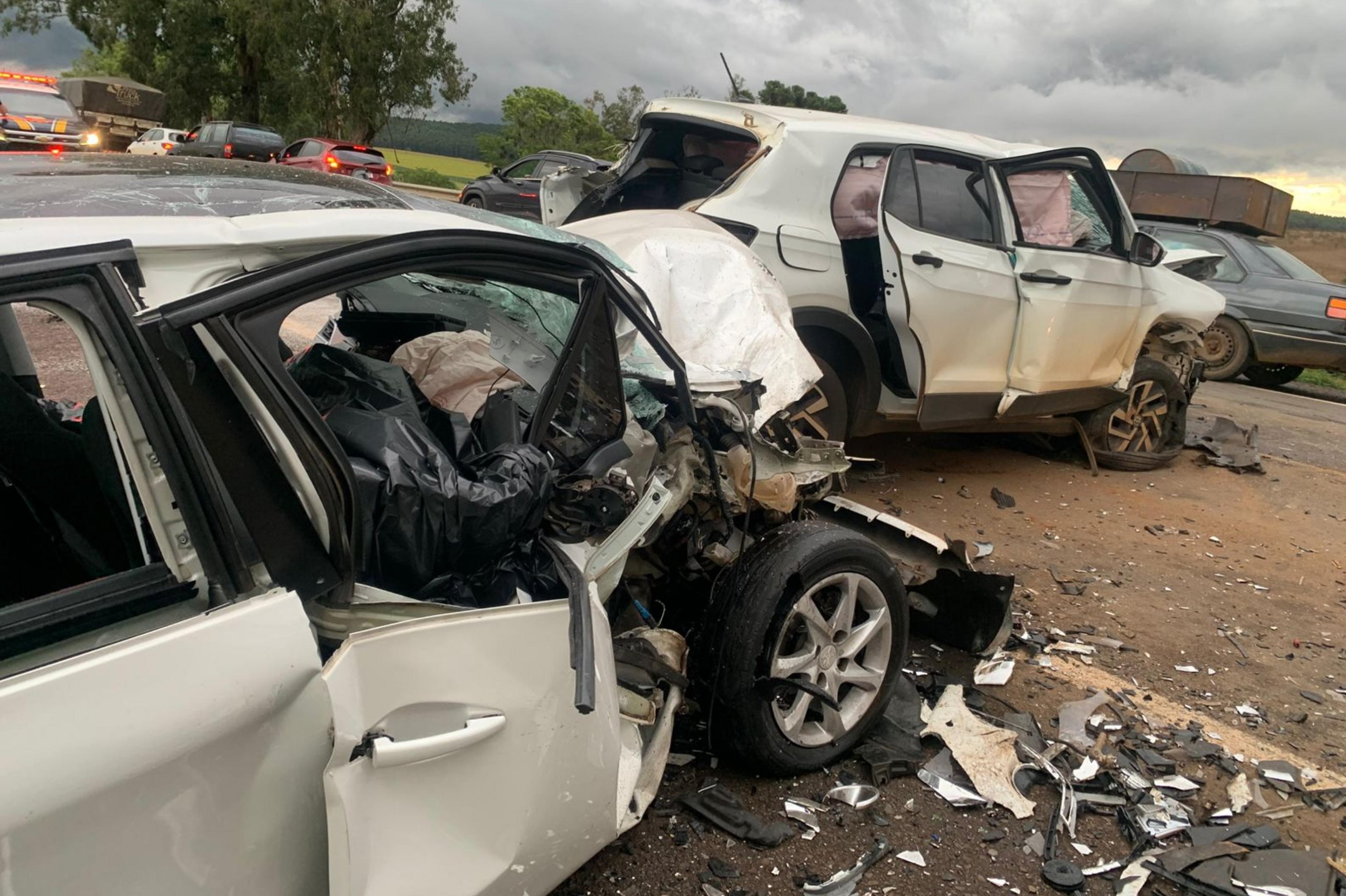 Idosa de 86 anos morre em acidente na BR-285, em Passo Fundo