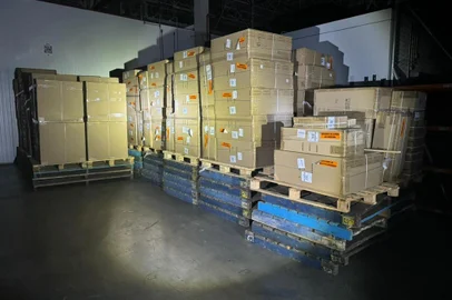 Carga de 3 mil armas que PF precisou tirar do aeroporto <!-- NICAID(15762513) -->