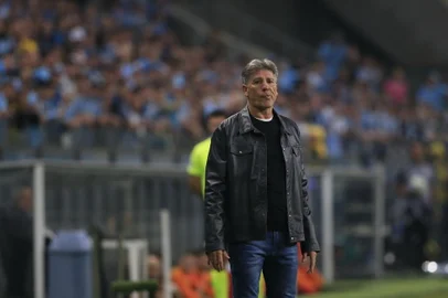 21/02/2023 - PORTO ALEGRE, RS - Grêmio x Internacional, Campeonato Brasileiro - FOTO: Anselmo Cunha, Agência RBS<!-- NICAID(15434387) -->