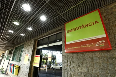 PORTO ALEGRE, RS, BRASIL, 26/02/2020: Hospital Conceição é referência para o tratamento de possíveis casos de coronavírus no RS<!-- NICAID(14432577) -->