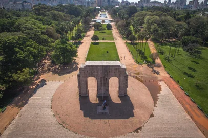 PORTO ALEGRE, RS, BRASIL - 18.09.2020 - Parque Farroupilha também conhecido como Parque da Redençã completa 85 anos de história. (Foto: Isadora Neumann/Agencia RBS)<!-- NICAID(14595983) -->