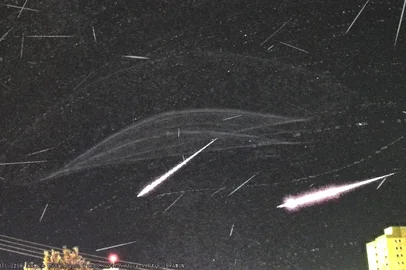 Chuva de meteoros é registrada em Passo Fundo; assista ao vídeo<!-- NICAID(16021494) -->