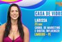 Larissa, candidata a participar do "BBB 22", diz não suportar fofocas e falsidade: "Sou bem explosiva"