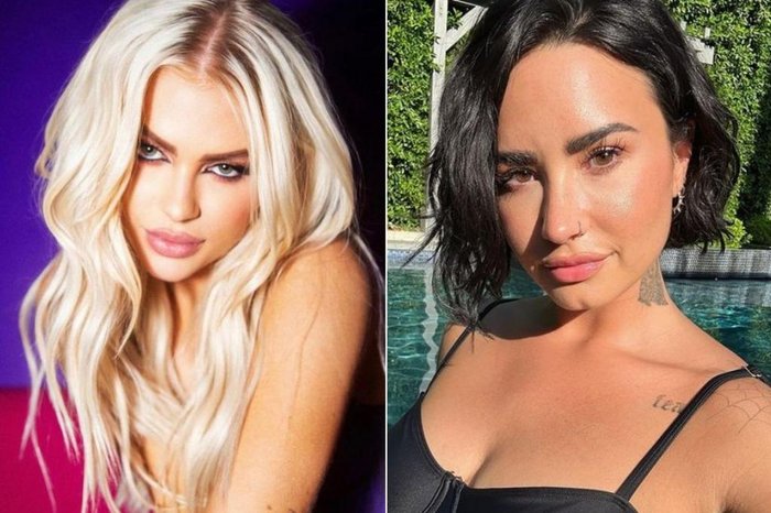 Pam Martins,@ddlovato Instagram / Divulgação,Reprodução