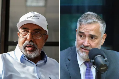 PORTO ALEGRE, RS, BRASIL - 28/11/2025 - O nome que o PT apresentará para a disputa pelo Senado será definido em reunião da executiva estadual, com a presença do senador Paulo Paim e do deputado federal Paulo Pimenta, os dois possíveis candidatos (Foto: Neimar De Cesero/Agencia RBS / Ronaldo Bernardi/Agencia RBS)<!-- NICAID(16176569) -->