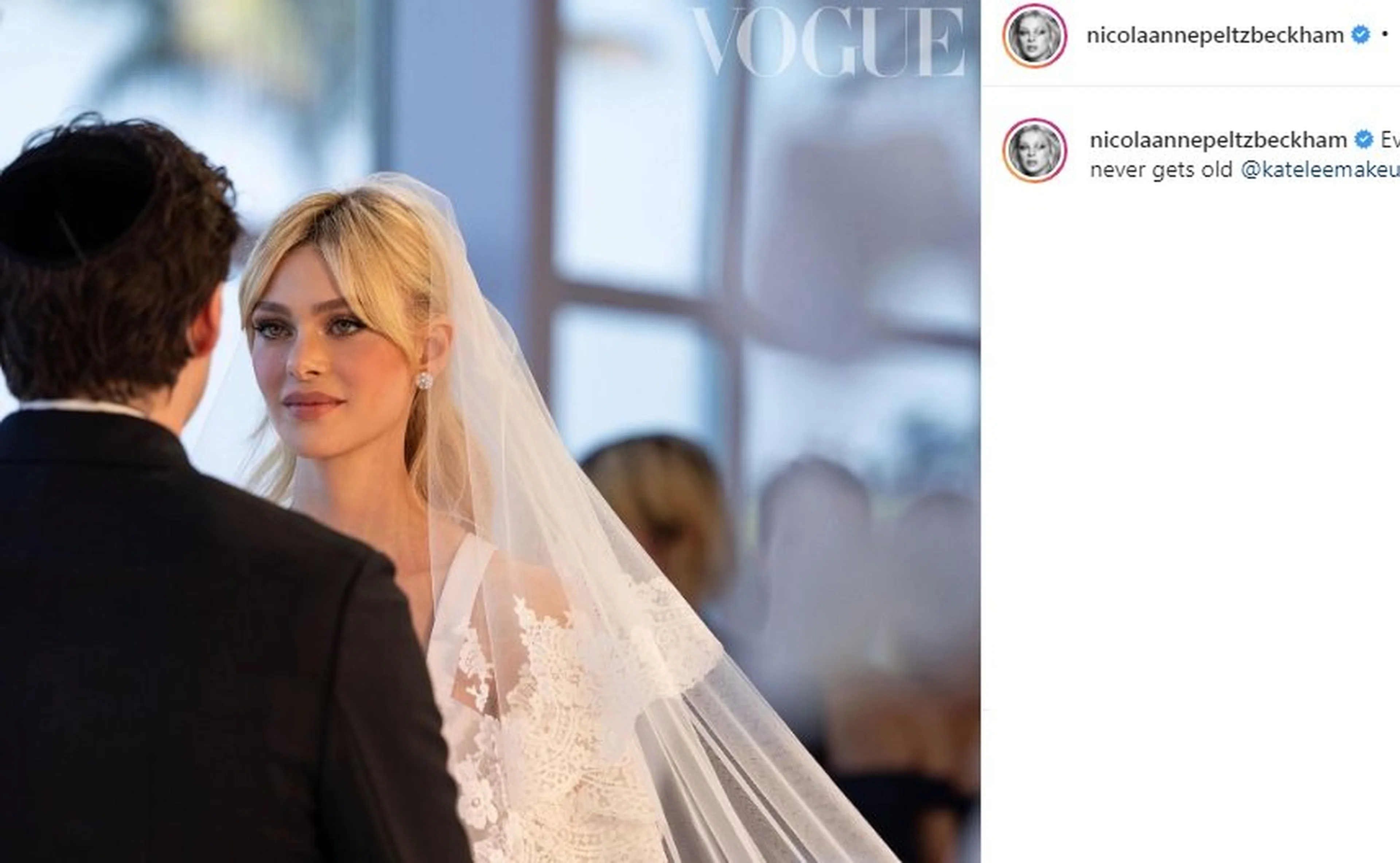 @nicolaannepeltzbeckham Instagram/Reprodução