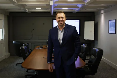 Porto Alegre, RS, Brasil - Erasmo Carlos Battistella é um dos empresários mais influentes do agronegócio brasileiro, referência na área da bioenergia e líder na produção de biodiesel no país. Destaque de uma nova geração de líderes empresariais brasileiros.<!-- NICAID(15689950) -->