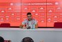 Borré projeta evolução na dupla com Valencia no Inter: "Confunde rivais"