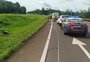 Homem morre em acidente entre moto e carro na BR-386, em Estrela