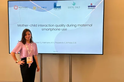 Sofia Sebben, pesquisadora da UFRGS, é primeira brasileira a receber prêmio da Sociedade de Pesquisa sobre Desenvolvimento Infantil. - Foto: Sofia Sebben/Arquivo Pessoal<!-- NICAID(15878758) -->