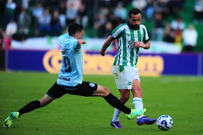 CAXIAS DO SUL, RS BRASIL, 01/06/s025. Juventude x Grêmio, jogo válido pela 11ª rodada da Série A do Campeonato Brasileiro 2025 e realizado no estádio Alfredo Jaconi. (Porthus Junior/Agência RBS)Indexador: BTK                             <!-- NICAID(16050280) -->