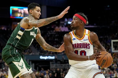 Jimmy Butler, basquete, NBA. Golden State Warriors