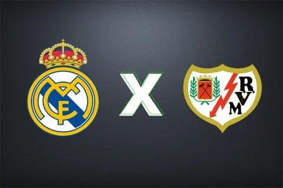 real madrid, rayo vallecano, escudos